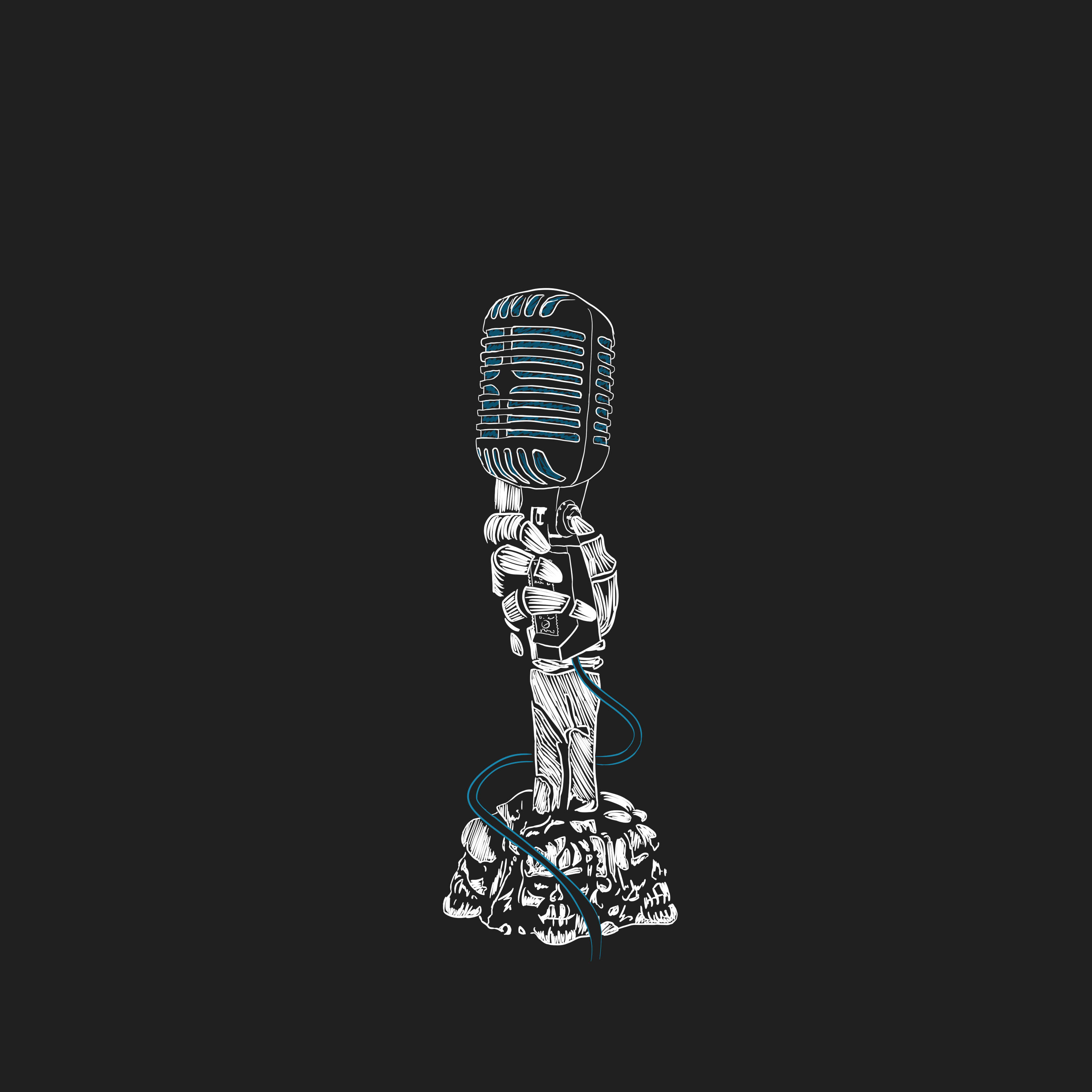 Drawing of Microphone